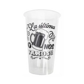 VASO LA ULTIMA Y NOS VAMOS 500 ML